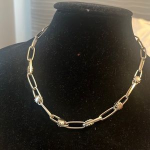 Vintage hardware necklace